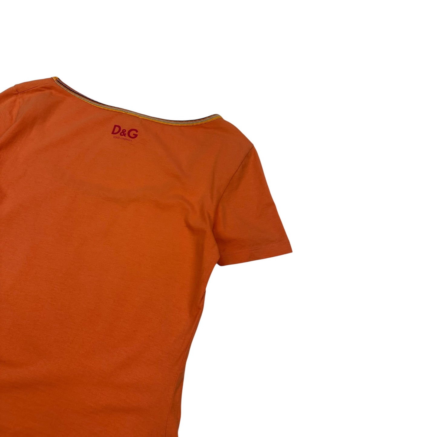Vintage Dolce & Gabbana T-Shirt orange Damen L