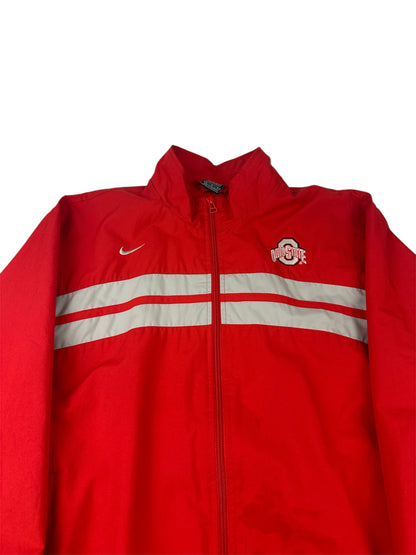 Vintage Nike Ohio State trackjacket rot M