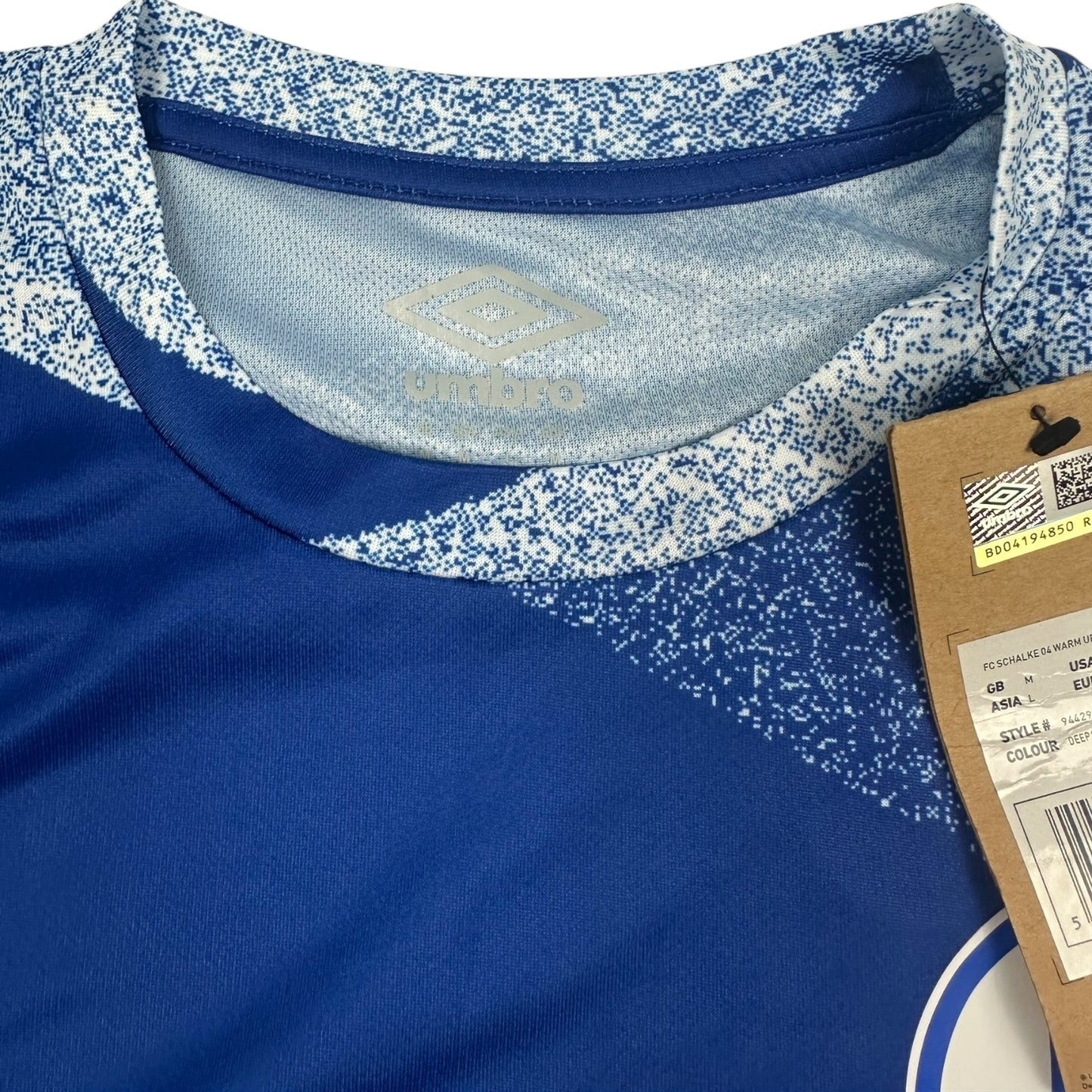 Umbro FC Schalke Trikot blau / weiß M-XL