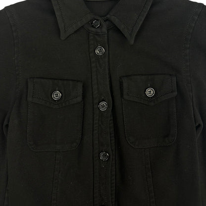 Vintage Prada Bluse schwarz Damen 38/XS