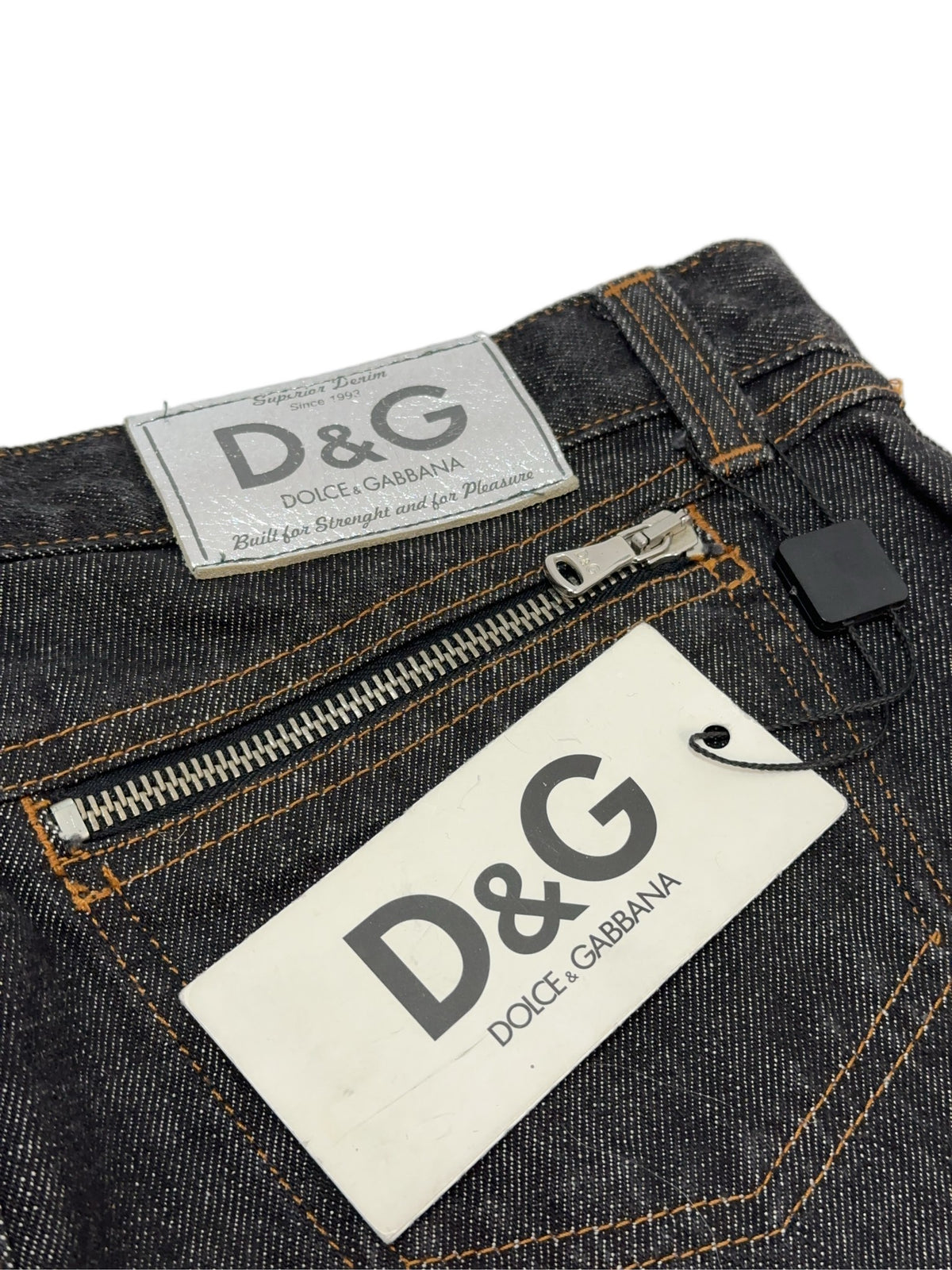 Dolce & Gabbana AW 2003 Zip Jeans