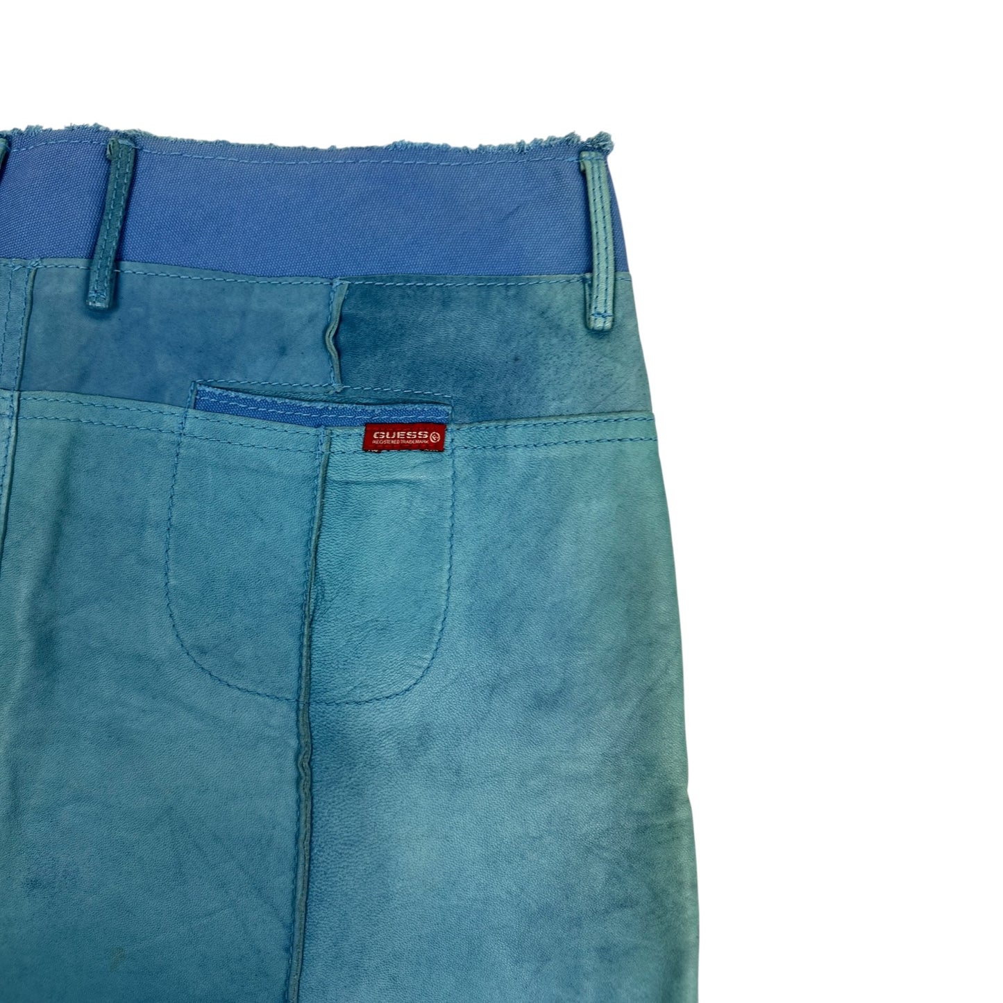 Vintage Guess Jeans Rock blau M