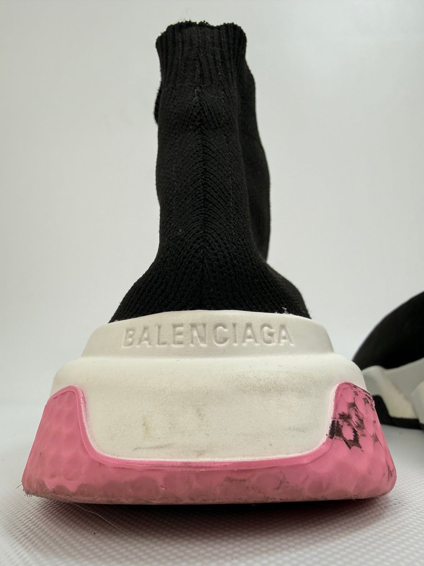 Balenciaga Speed Sneaker schwarz / rosa Gr. 39