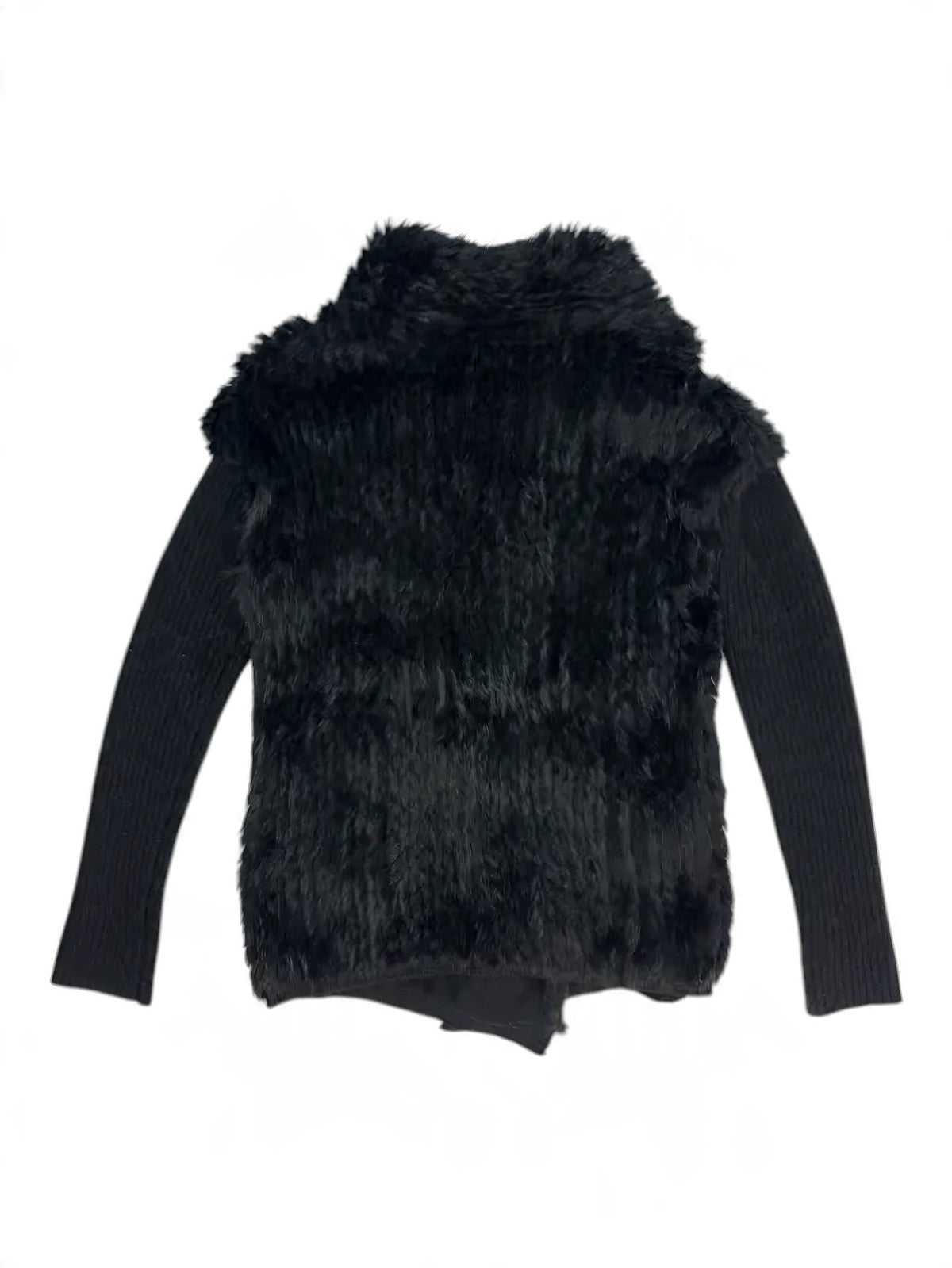 Helmut Lang AW 2000 Asymetric Fur Jacke