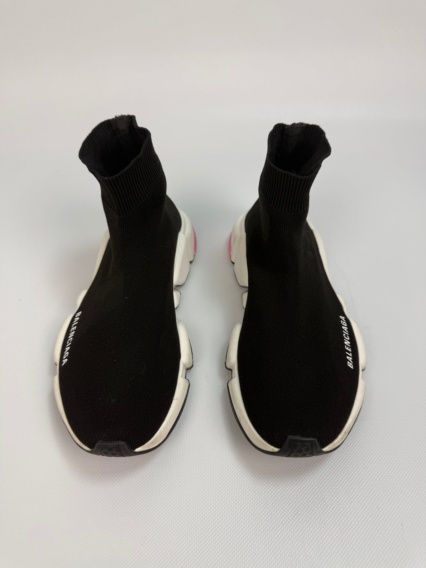 Balenciaga Speed Sneaker schwarz / rosa Gr. 39