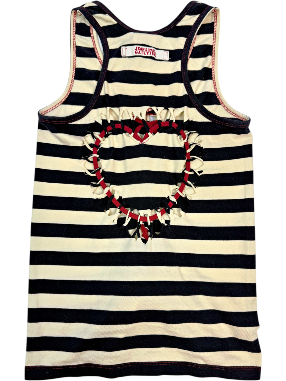 Vintage Jean's Paul Gaultier Bondage Heart Top