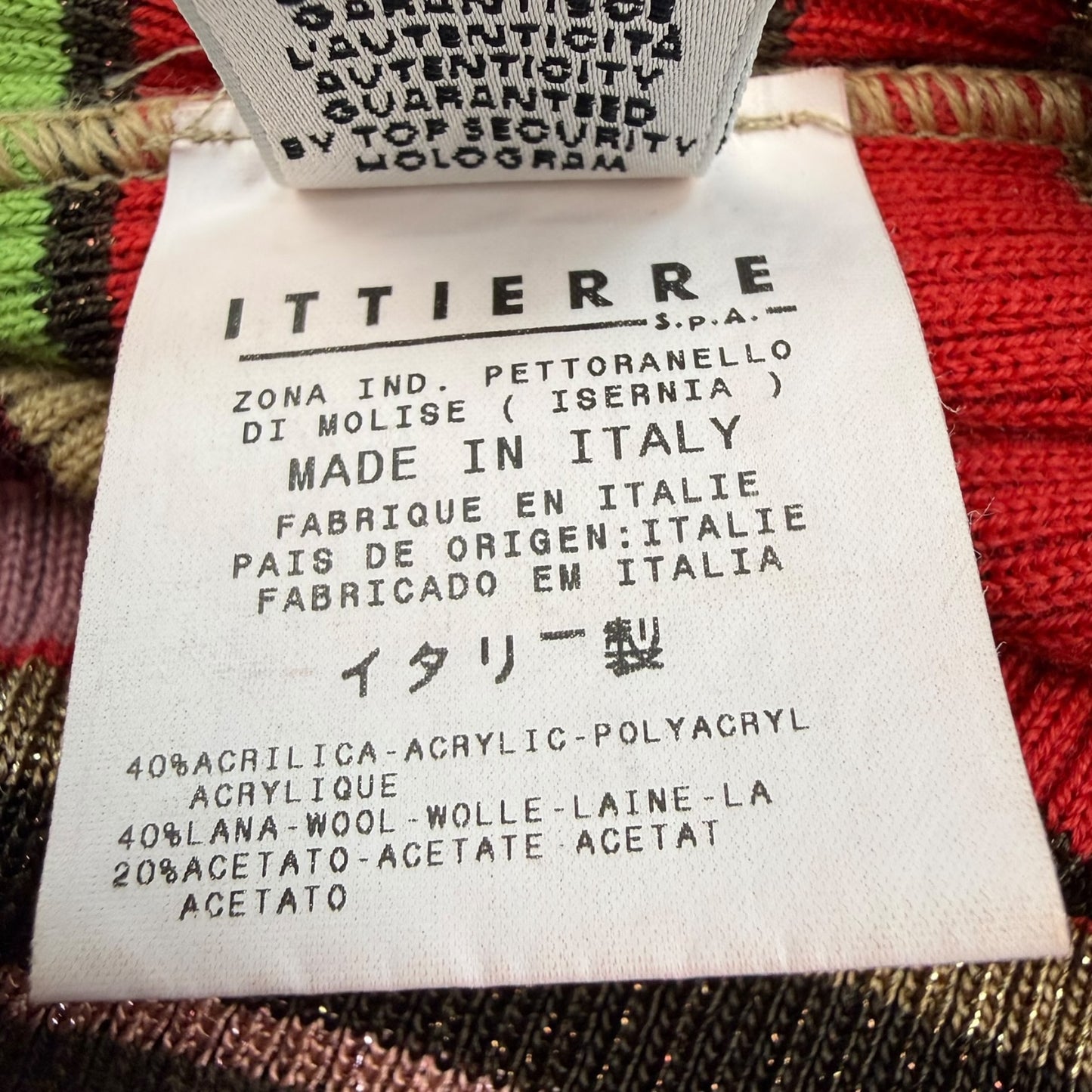 Vintage Dolce & Gabbana Pullover bunt Gr. 42
