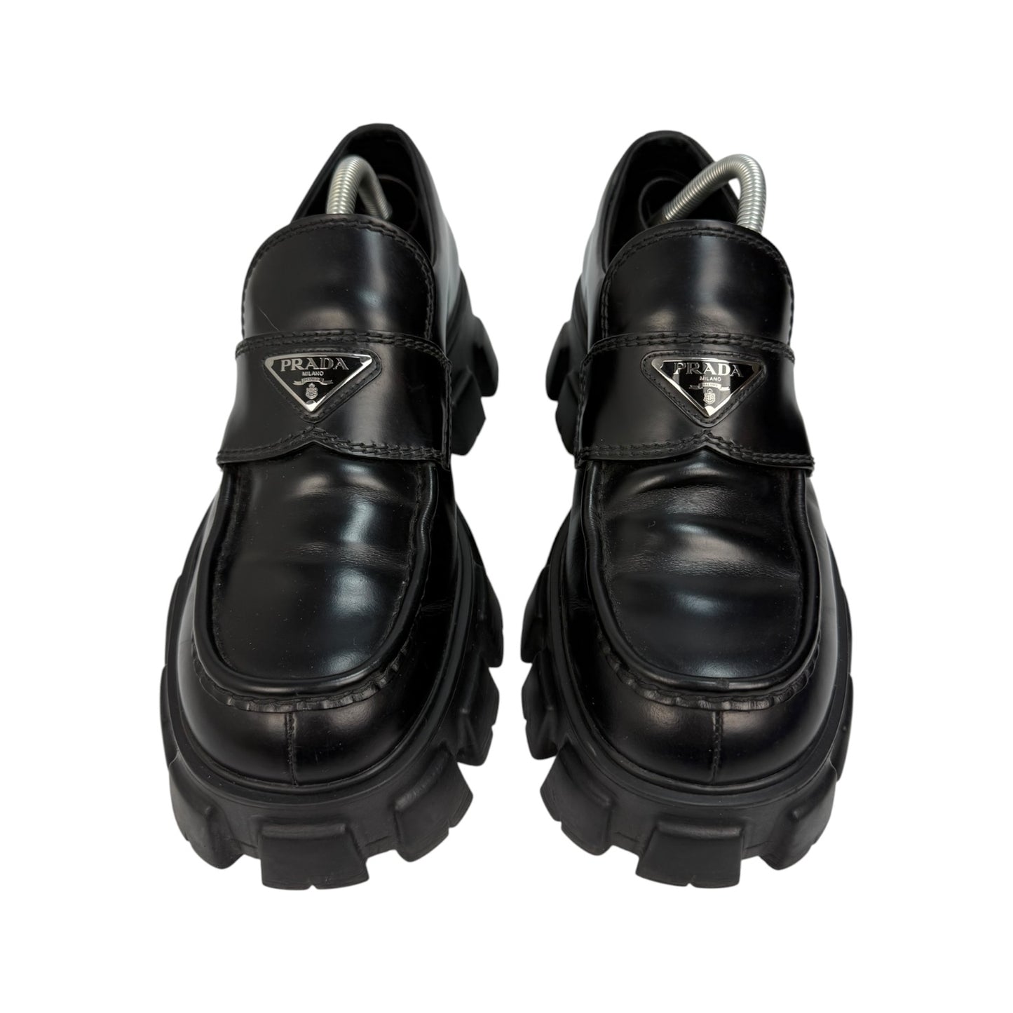 Prada Monolith Loafer schwarz Gr. 41,5