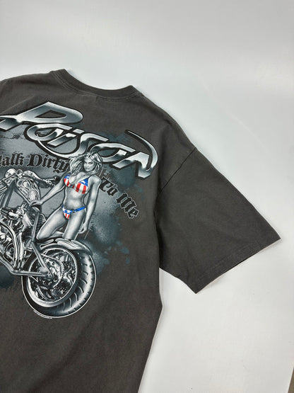 Vintage Poison T-Shirt grau XL