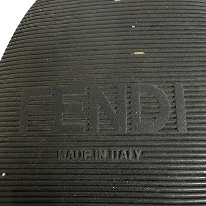 Vintage Fendi Ballerinas braun / schwarz Gr. 36