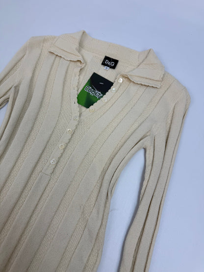 Vintage Dolce & Gabbana T-Shirt beige Gr. S