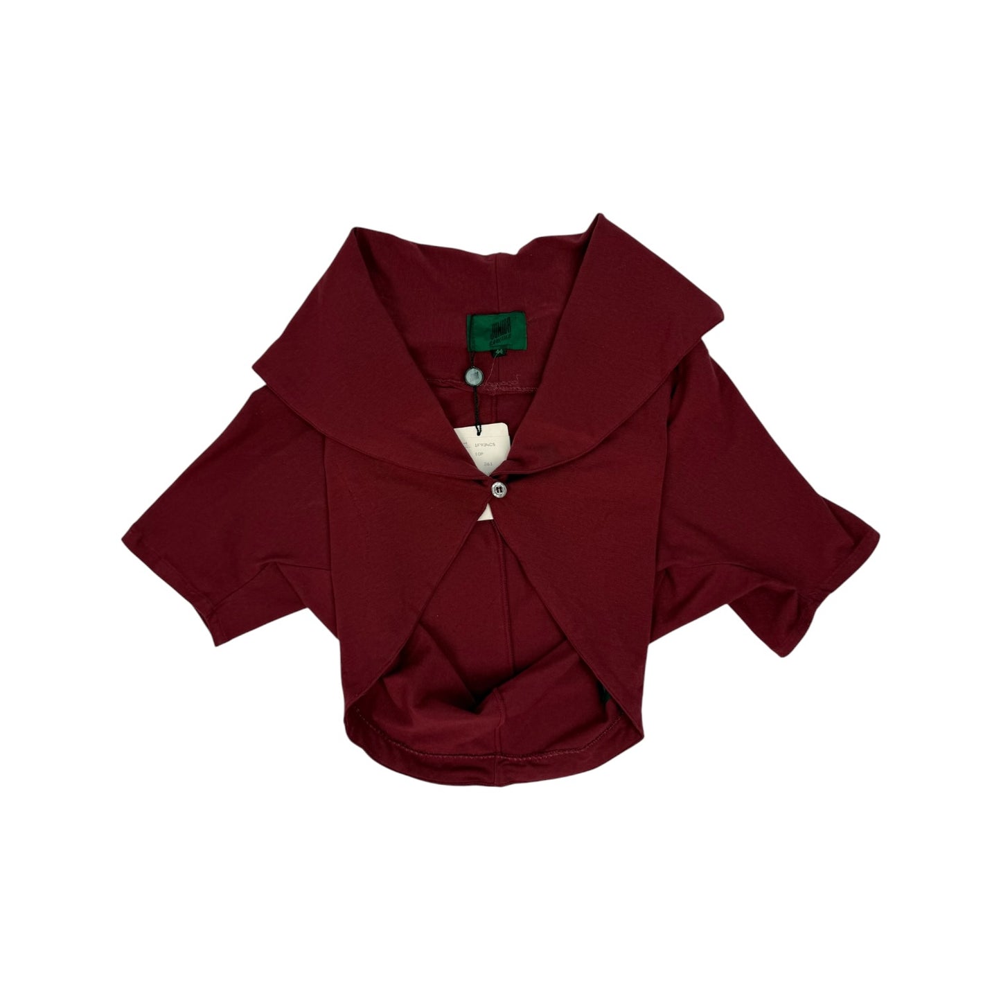 Vintage Junior Gaultier Oberteil rot Dead Stock Gr. 44