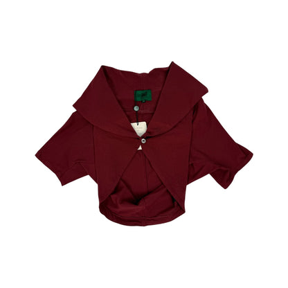 Vintage Junior Gaultier Oberteil rot Dead Stock Gr. 44
