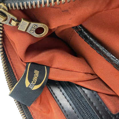 Vintage Just Cavalli Bag schwarz / bunt