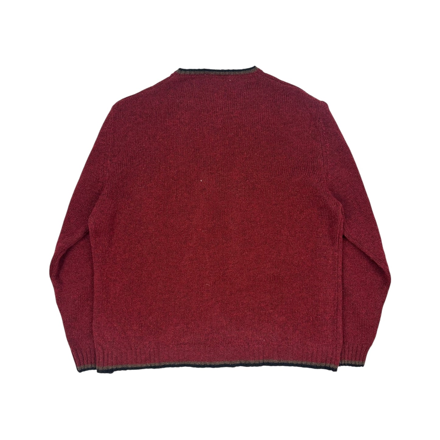 Vintage Burberry Pullover rot 6/L