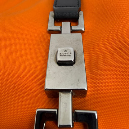 Vintage Gucci Jackie Schultertasche orange