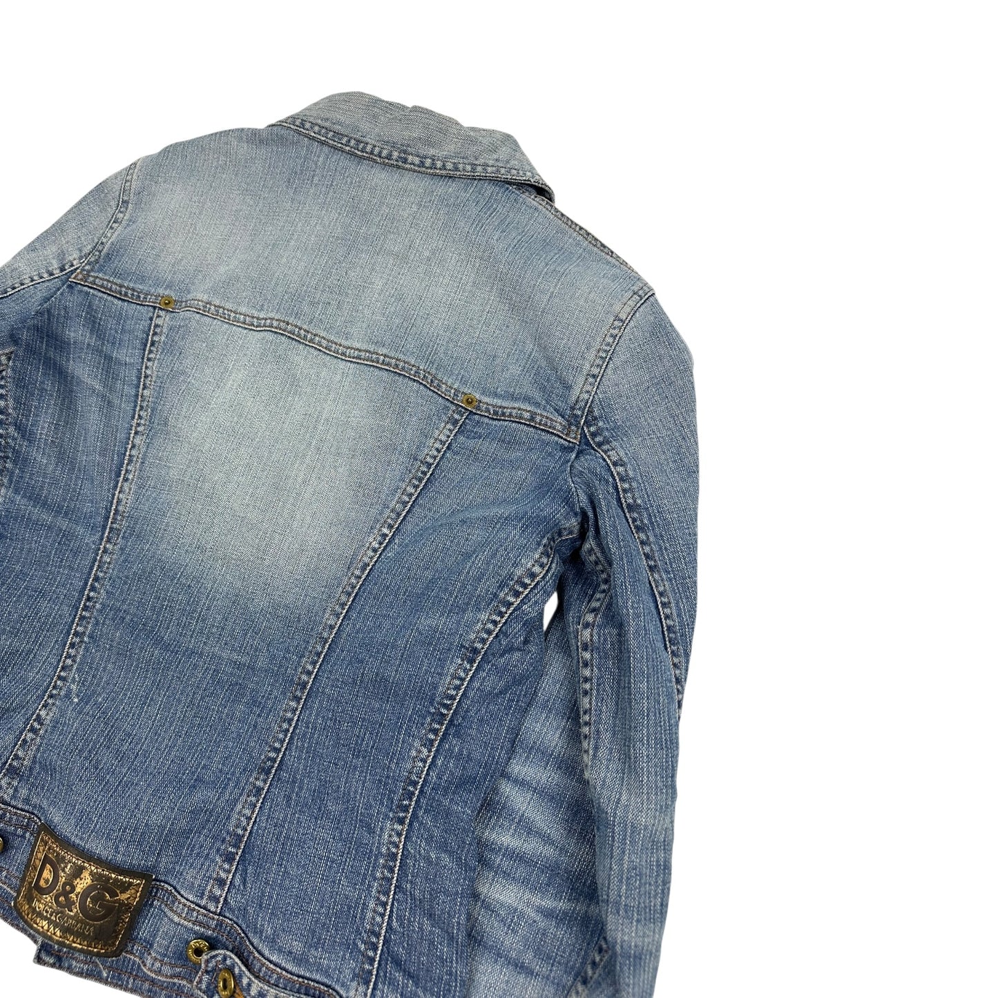 Vintage Dolce & Gabbana Jeansjacke hellblau L