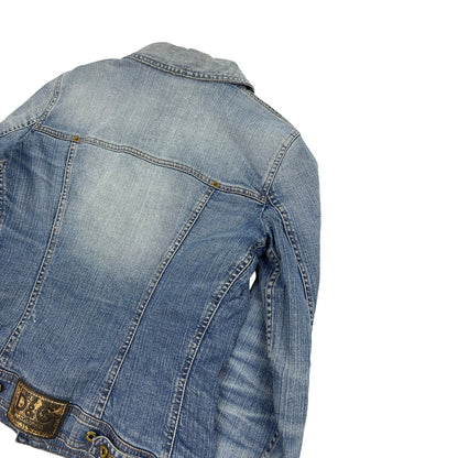 Vintage Dolce & Gabbana Jeansjacke hellblau L