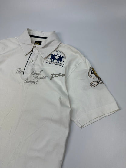Vintage La Martina Polohemd weiß XXL