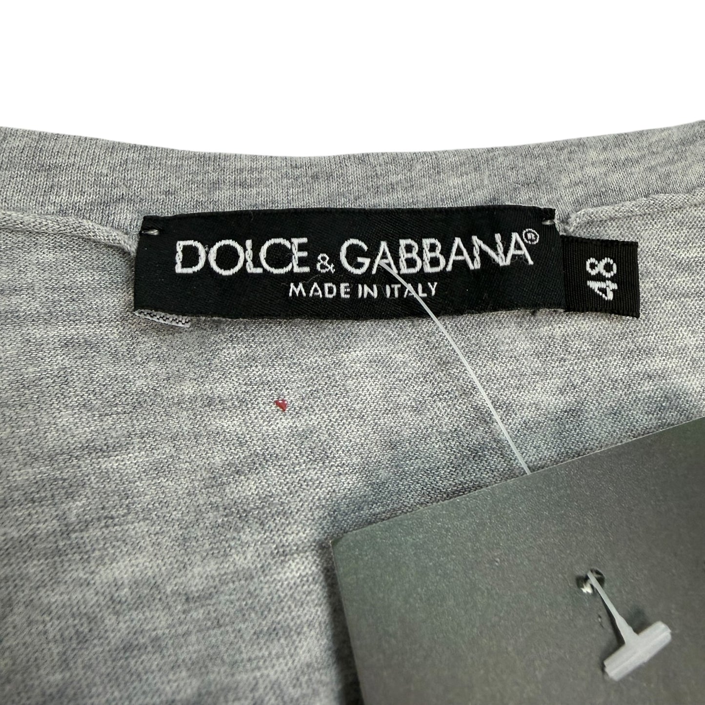 Vintage Dolce & Gabbana Muhammad Ali T-Shirt grau Gr. 48