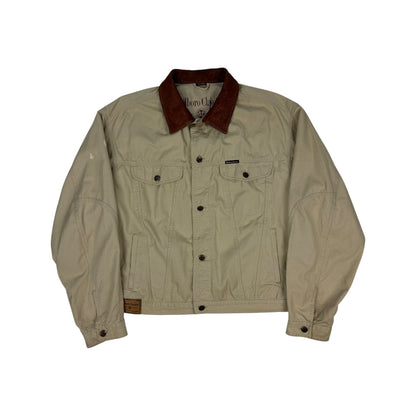 Vintage Marlboro Classics Jacke beige / braun XXL