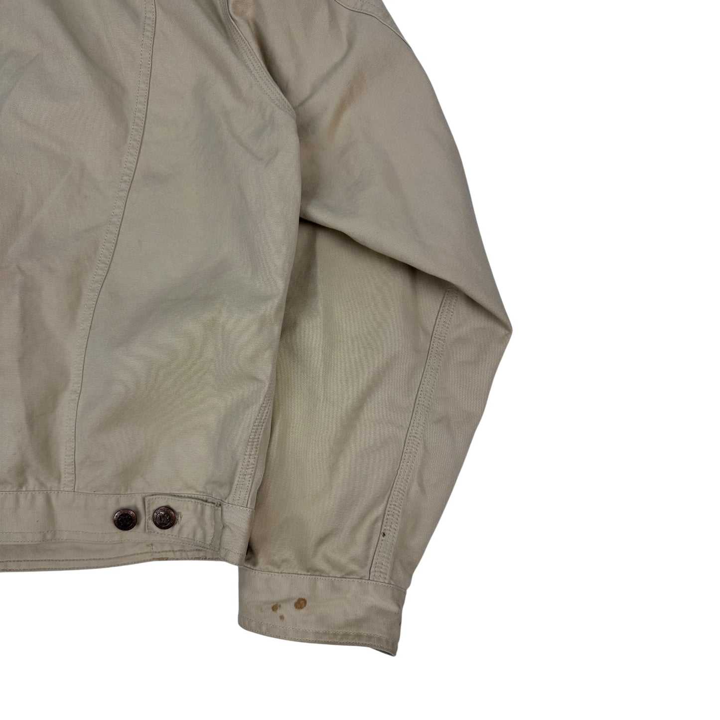 Vintage Marlboro Classics Jacke beige / braun XXL