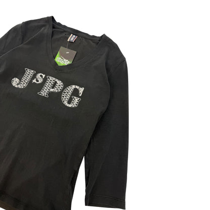 Vintage Jean Paul Gaultier Shirt schwarz Gr. Damen M