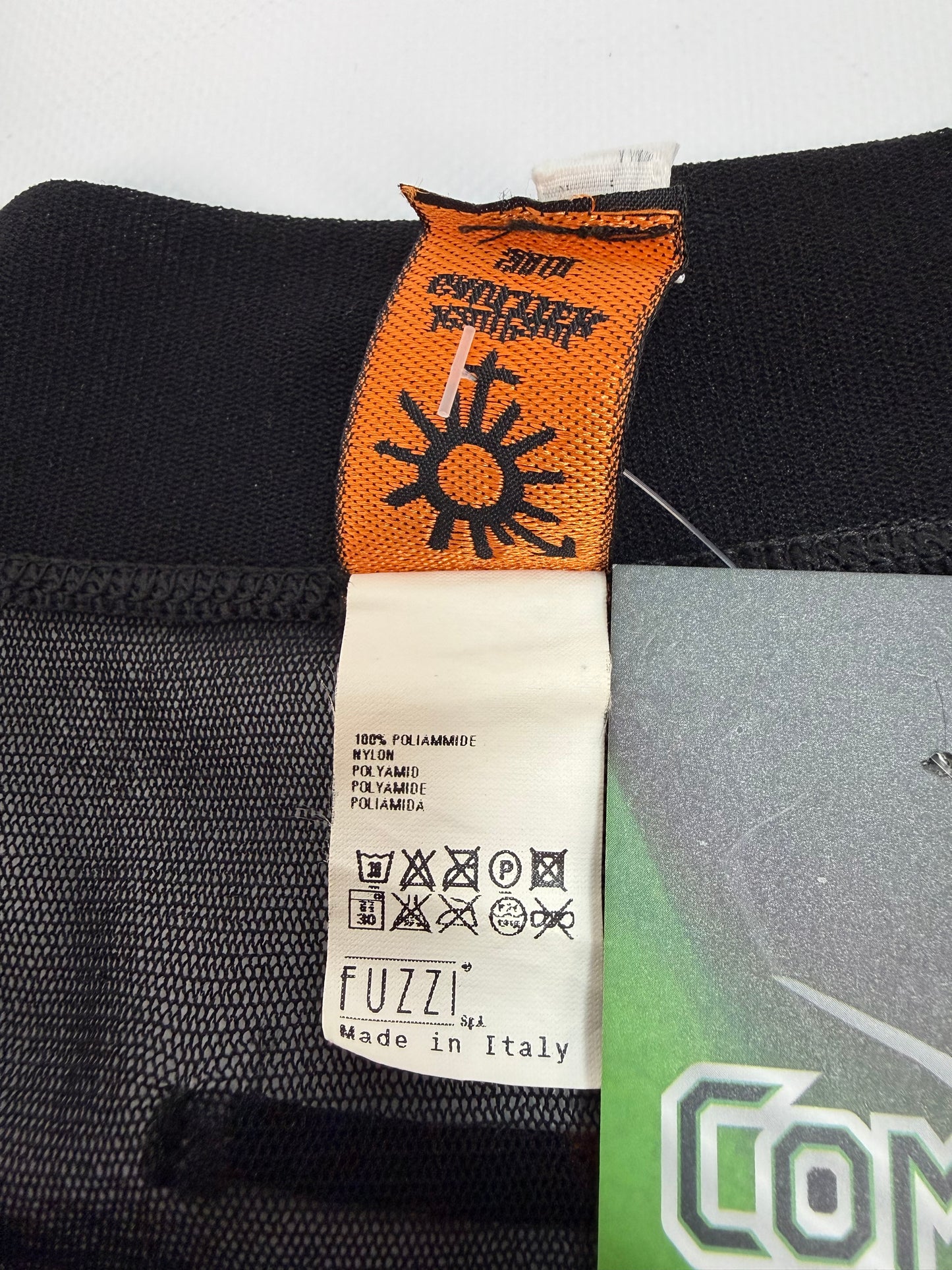 Vintage Jean Paul Gaultier Soleil Shirt schwarz / orange Gr. S