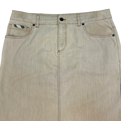 Burberry Jeansrock beige Damen 44
