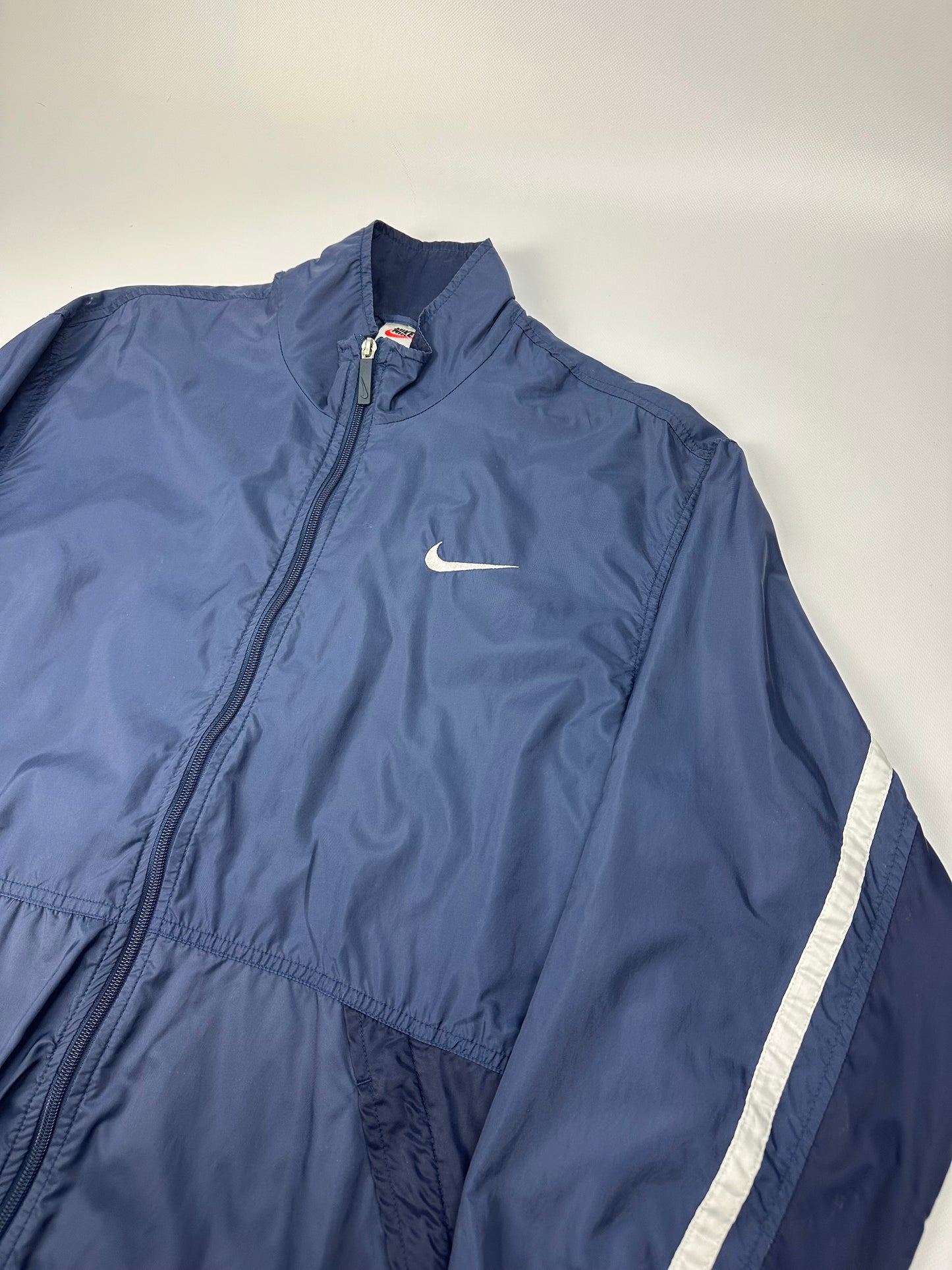Vintage Nike trackjacket blau L