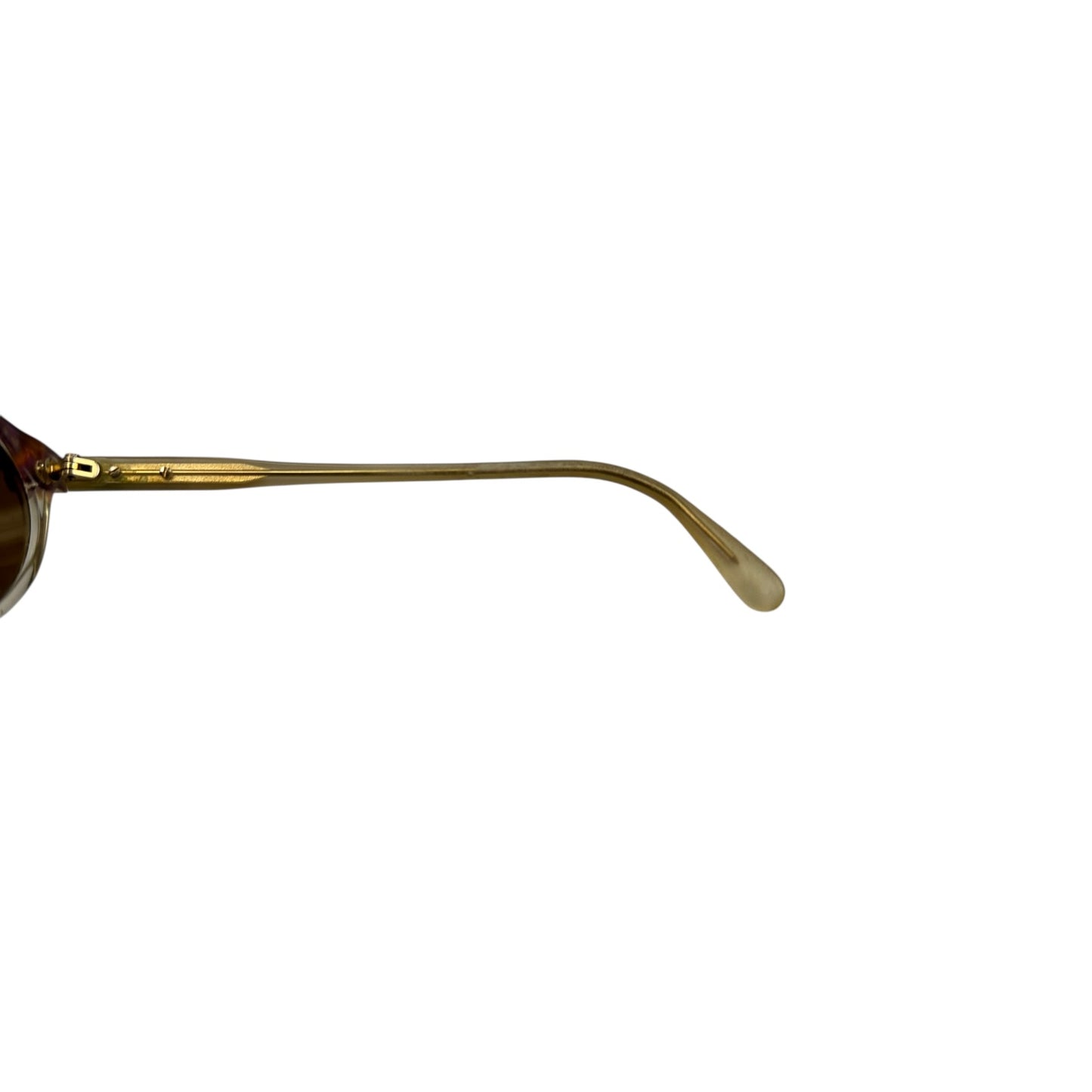 Vintage Cazal Sonnenbrille beige / braun