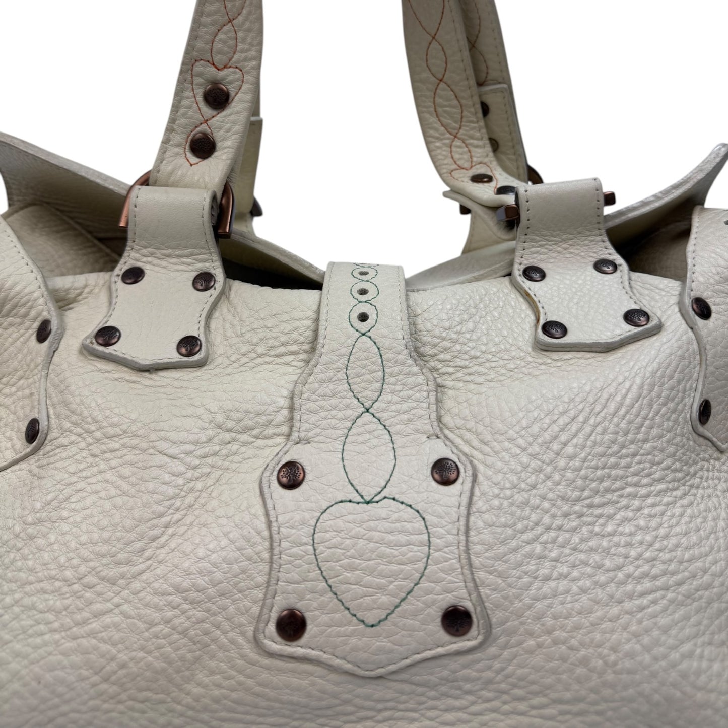 Vintage Mulberry Handtasche beige
