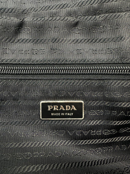 Prada Laptop- Umhängetasche schwarz