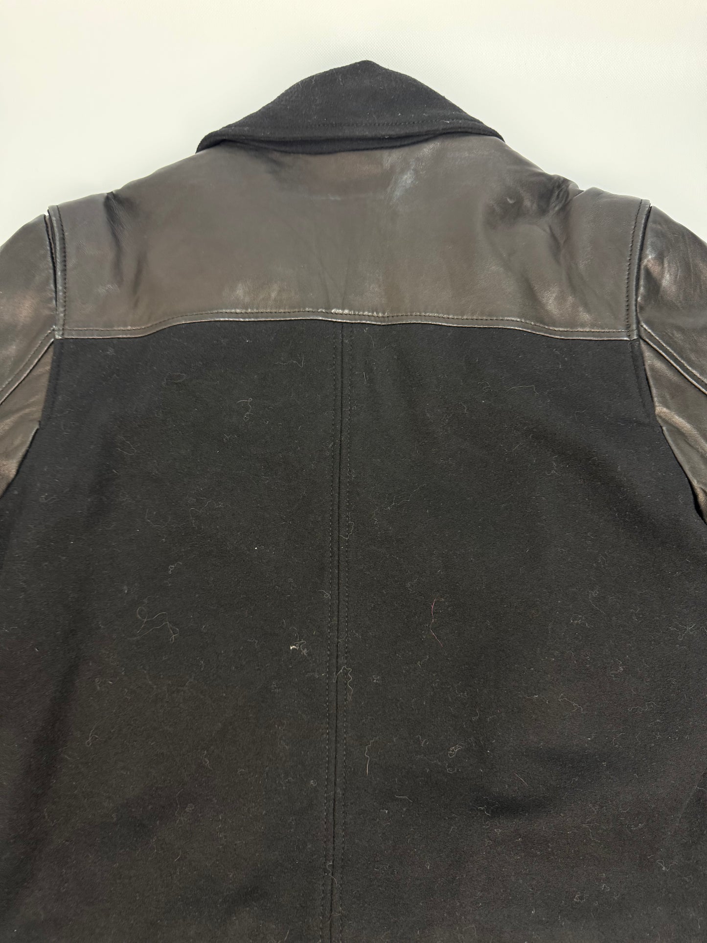 Vintage Galliano Lederjacke schwarz Gr. 52