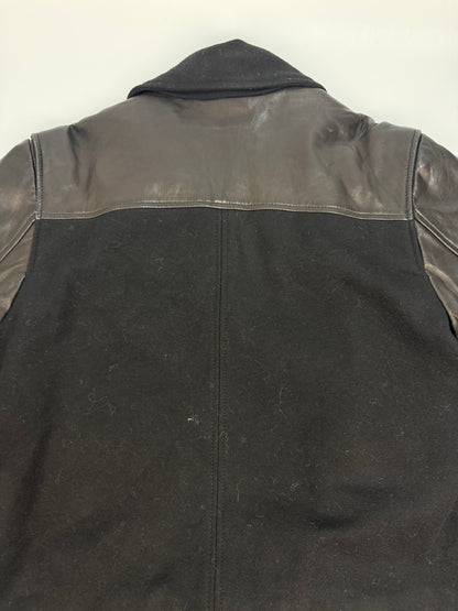 Vintage Galliano Lederjacke schwarz Gr. 52