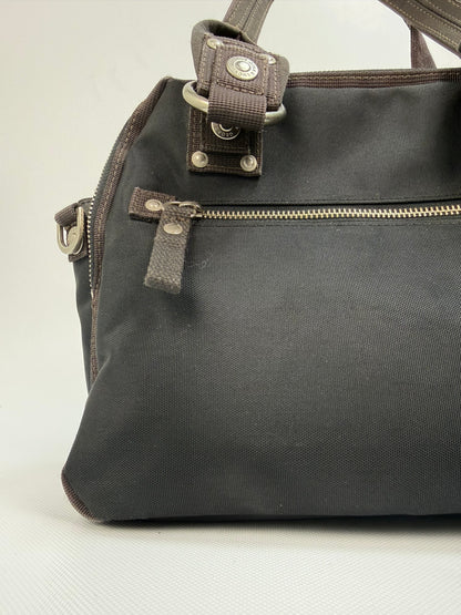 GG&L Handtasche Scandybabyan Schwarz / Braun