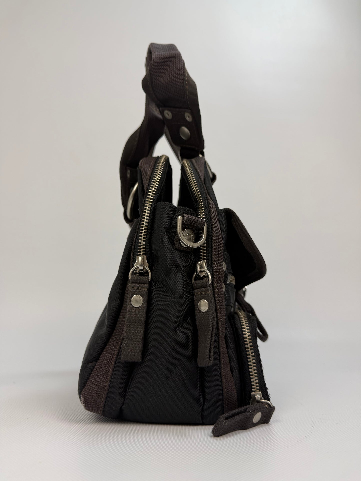 GG&L Handtasche Scandybabyan Schwarz / Braun