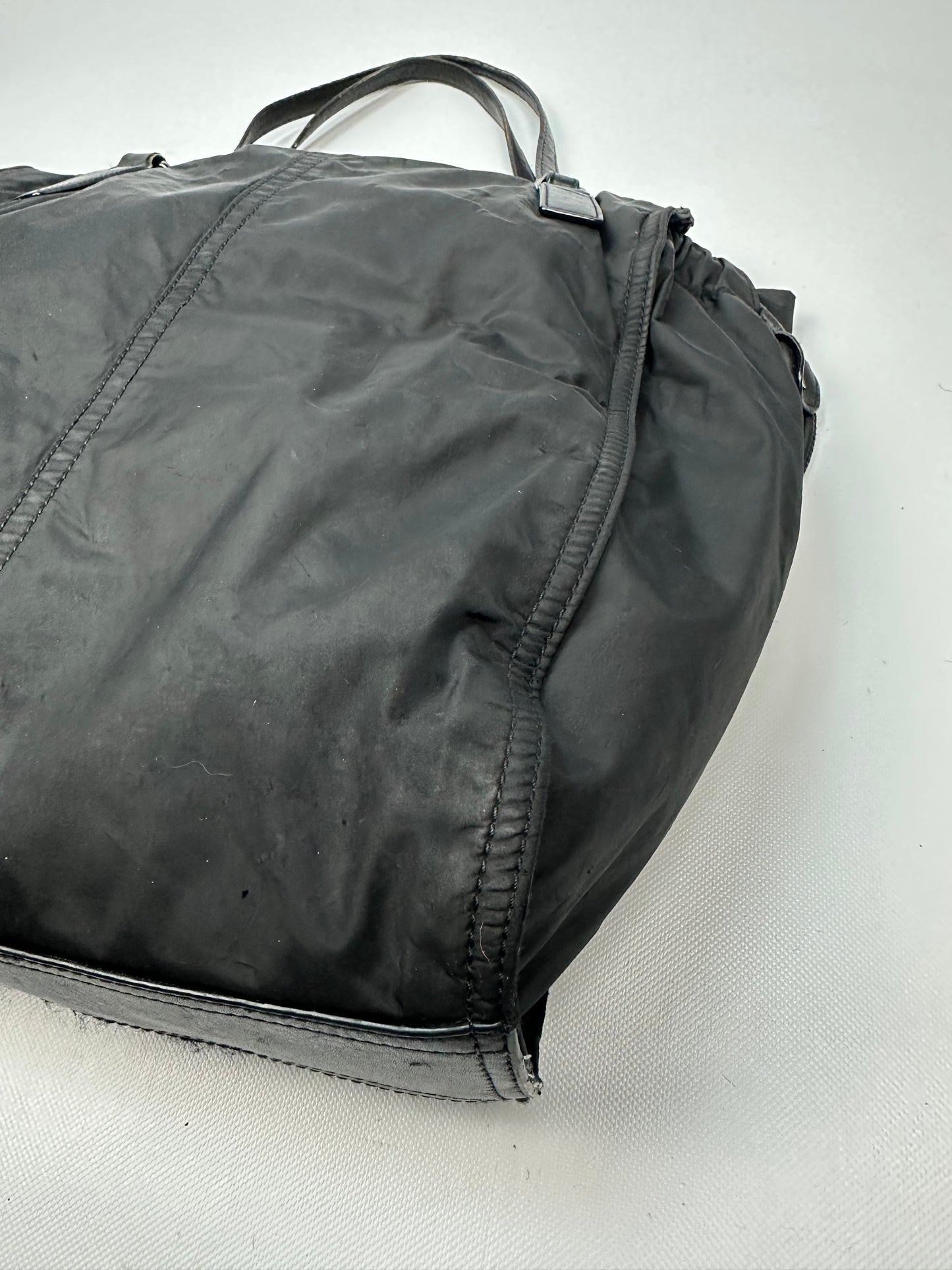 Vintage Burberry Shopper schwarz