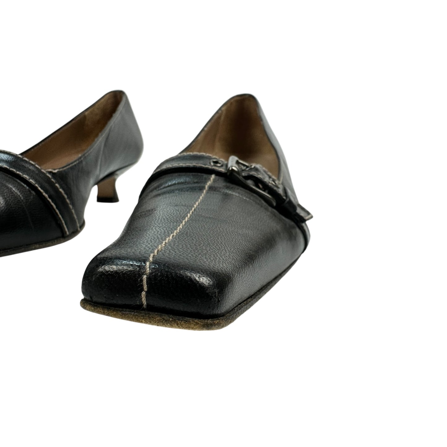 Vintage Pumps schwarz 39