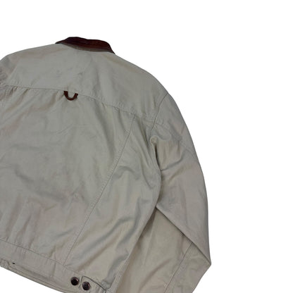 Vintage Marlboro Classics Jacke beige / braun XXL
