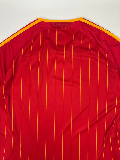 Vintage Adidas Spanien Fußballtrikot rot XL