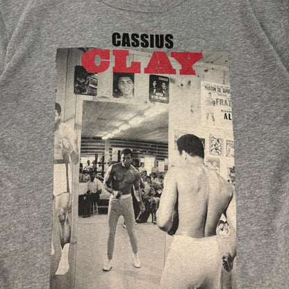 Vintage Dolce & Gabbana Muhammad Ali T-Shirt grau Gr. 46