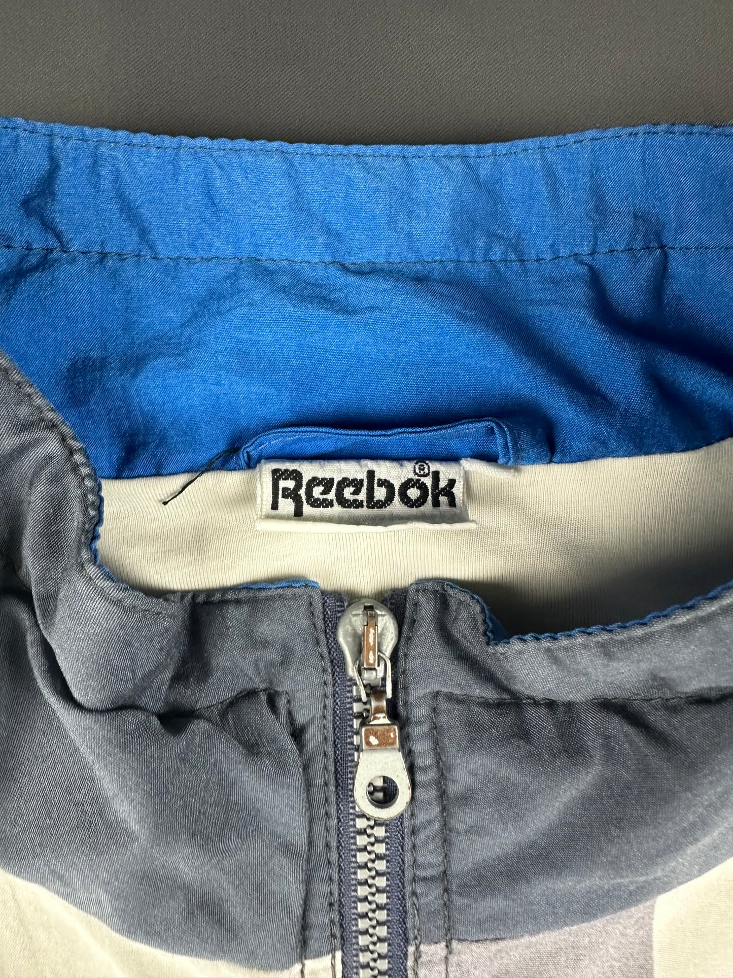 Vintage Reebok Tracksuit grau/weiß