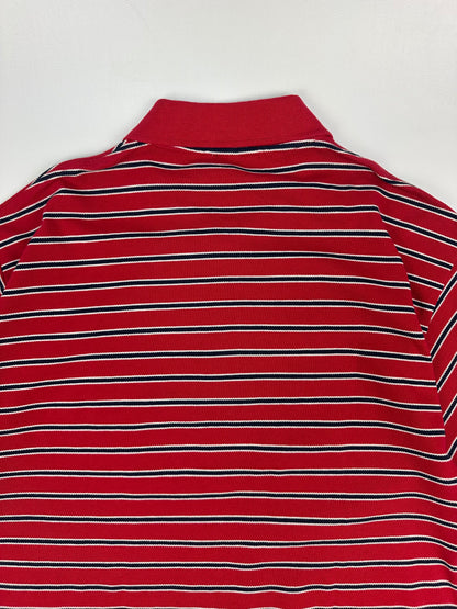 Vintage Yves Saint Laurent Polohemd rot Gr. L