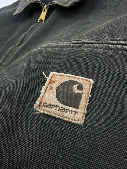 Vintage Carhartt Detroit Jacke grau/braun Gr. XXL