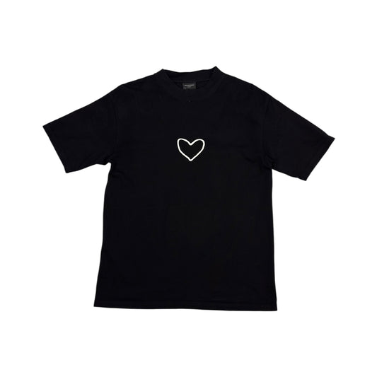 Balenciaga Heart T-Shirt schwarz L
