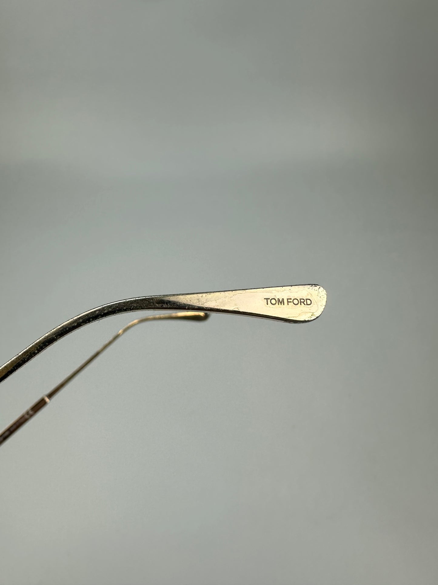 Vintage Tom Ford Sonnenbrille Jude TF669 28B silber