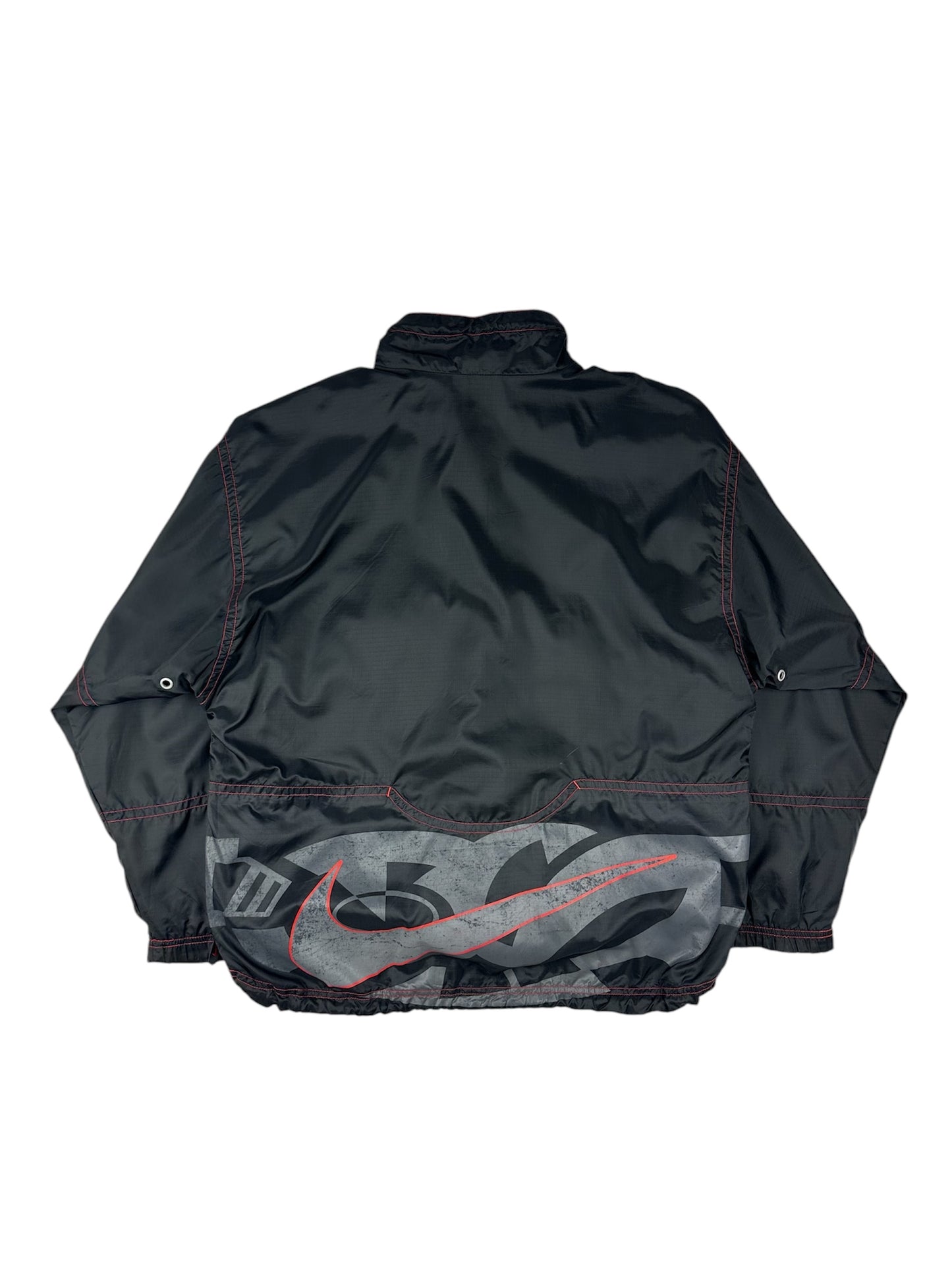 Vintage Nike Trackjacket schwarz M