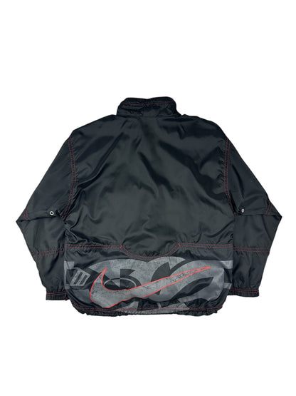 Vintage Nike Trackjacket schwarz M