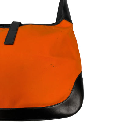 Vintage Gucci Jackie Schultertasche orange